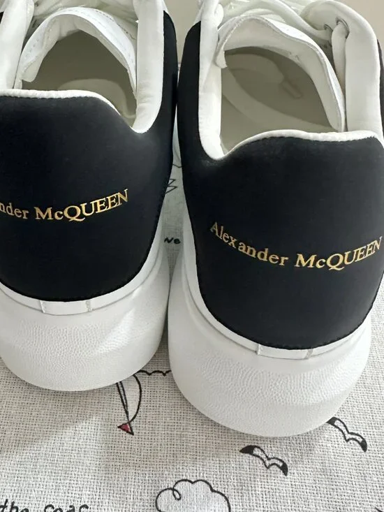 Alexander McQueen Classic Platform White Sneakers - Picture 10 of 12
